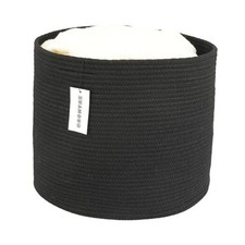Cotton Rope Basket For Girls Boys Kids 16  X14  Baby Laundry Basket black