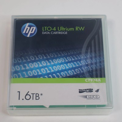 HP LTO-4 Ultrium RW Data Cartridge - C7974W - 1,6TB - Neu & Versiegelt
