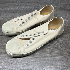 Vintage Original W.T. Grant Canvas Men&rsquo;s Shoe 1970s Size 10.5 Deadstock