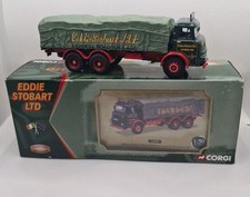 Corgi 23602 Eddie Stobart Albion Platform Lorry Sheeted Load 1:50 Truck Mint Box