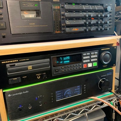 Marantz CDR631 CD Recorder Used Remote Playback Program Functions