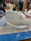 VNTAGE — FENTON DAISY AND BUTTON CHILD BOOTIE SHOE — CLEAR