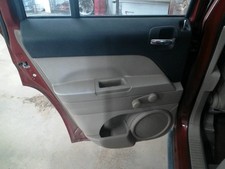 2010 Jeep Patriot Rear Left Door Interior Trim Panel Gray Tan 104995521 2010 Jeep Patriot Rear Left Door Interior Trim Panel Gray Tan 104995521