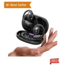 Open-Ear Wireless Earbuds Bluetooth 5.4 Headphones Sport Waterproof Ear Buds ...