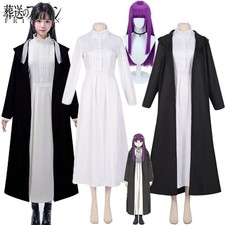 Anime Frieren Beyond Journey's End Fern Cosplay Costume Wig Halloween Outfits