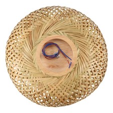 Bambou Osier Luminaire en Rotin  Encastré Plafonnier Suspendu pour S2426