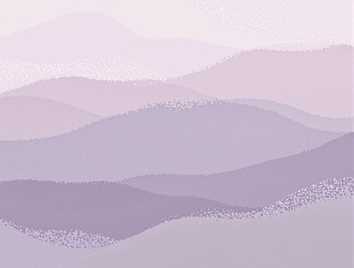 Sage Lavender Watercolor-Style Abstract Poster 18 x 24 in E