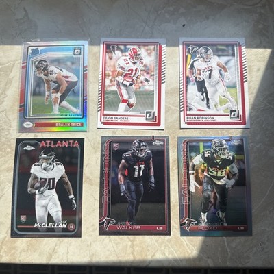Topps/Panini NFL Atlanta Falcons Lot Bralen Trice, Bijan Robinson