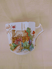 RARE Vintage Sutherland Bone China Small Mug/Coffee Cup Cottagecore Design