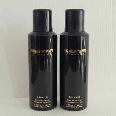 Lot of 2 Elizabeth and James Nirvana Black Dry Shampoo 4.4 Oz x2New without Box 