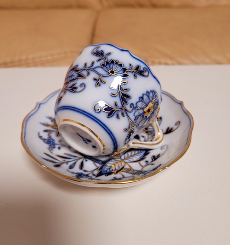 SELTEN,Meissen,1te Wahl, TOP,(1860/1924),Zwiebelmuster,Gold Bemalung,Meißner.