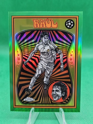 2025-26 Topps Chrome UCC Raul Ultra-Violet Green #UV-8 94/99