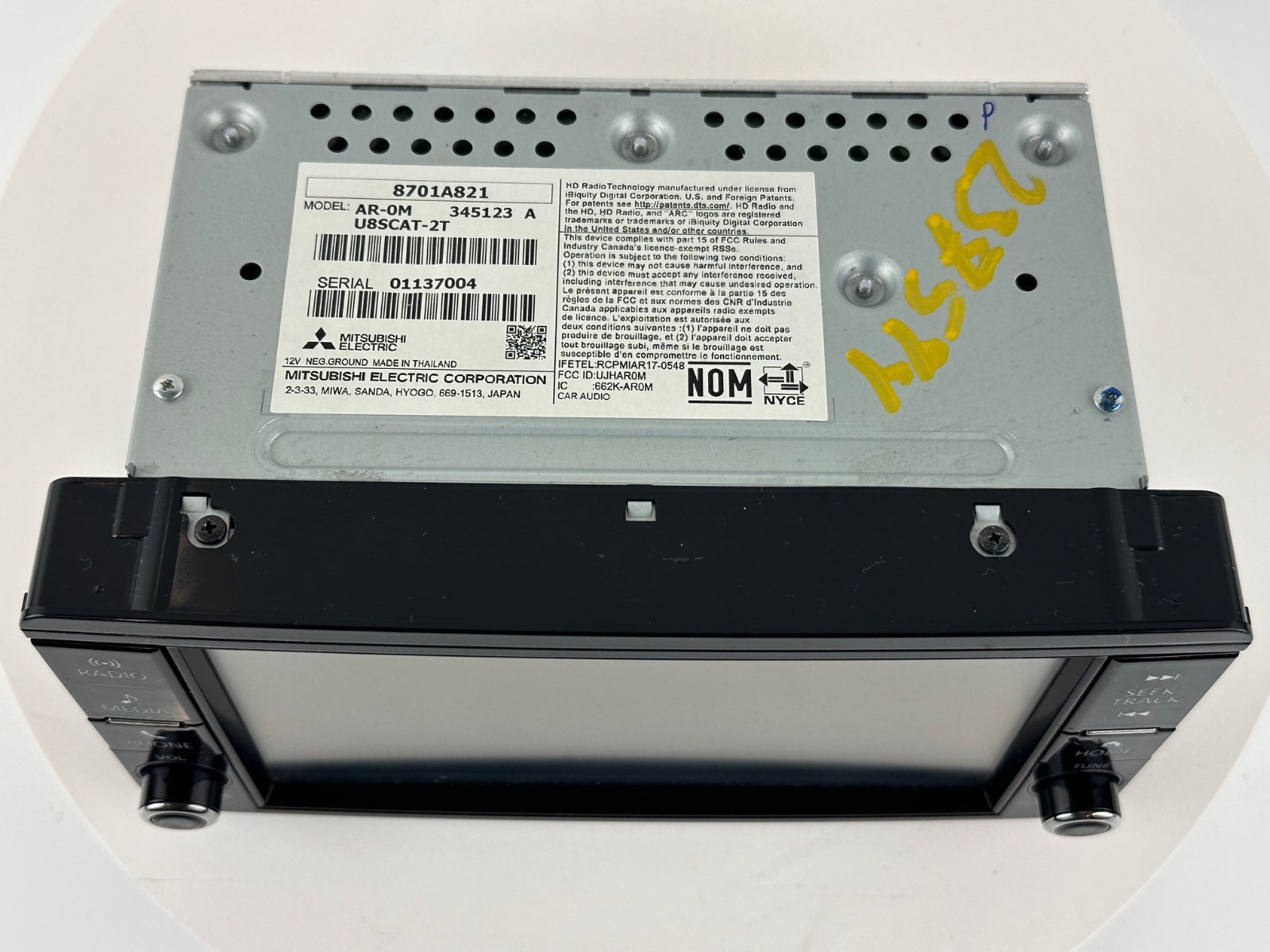 2018 - 2025 Mitsubishi Eclipse Cross Mirage Outlander OEM AM FM Radio 8701A821