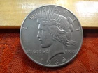 1935 United States Silver Peace Dollar $1 - No Reserve - Free S&H USA