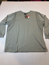 Ariat FR Long Sleeve Work Shirt CAT2 2112 Moisture Wicking 4XL NWT Gray