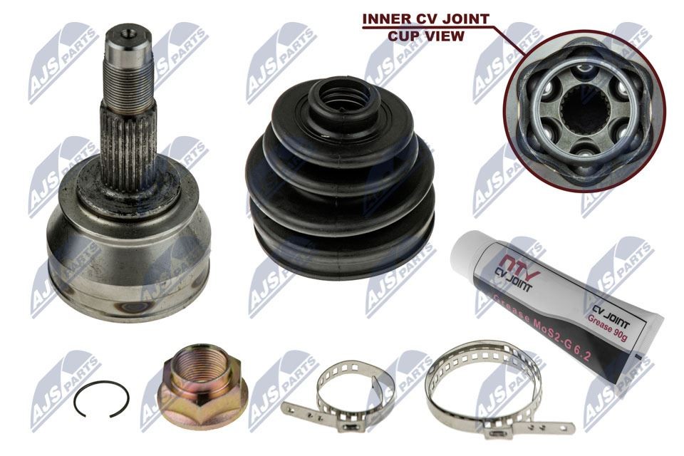Giunto Omocinetico Fiat Panda Ii 1.3 JTD Stilo 1.4 1.6 500 1.3d 1.4 Lato Ruota* - Immagine 1