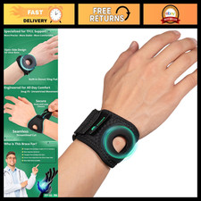 Wrist Brace for TFCC Tears  Ulnar Pain Relief, DRUJ Instability Support, S/M