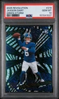 2025 Panini Revolution Football /699 Jaxson Dart Green Storm PSA 10 POP 1
