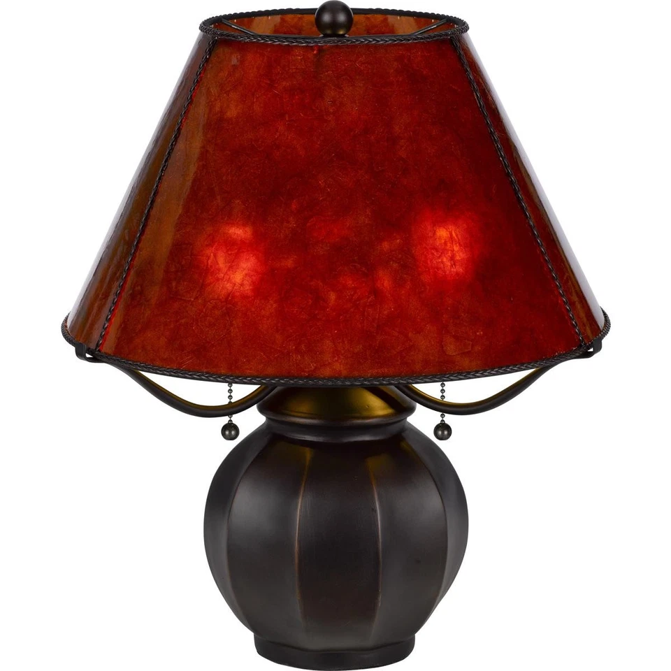 Настольная лампа CAL Lighting & Accessories BO-3102TB Indio слюда - Изображение 2 из 4