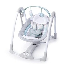 Ingenuity Compact Lightweight Portable Baby Swing, 0-9 Months - Abernathy