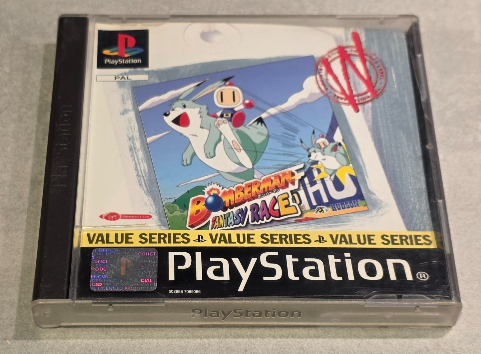 BOMBERMAN FANTASY RACE SONY PS1 PLAYSTATION 1 VALUE S