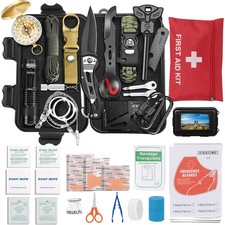 Emergency Survival Gear Kit for Camping and Hiking