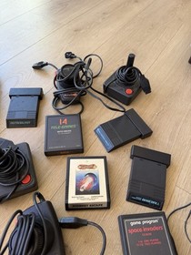 Atari 2600 Bundle - 12 Games (All with Manuals) And Controllers + Paddles Q33