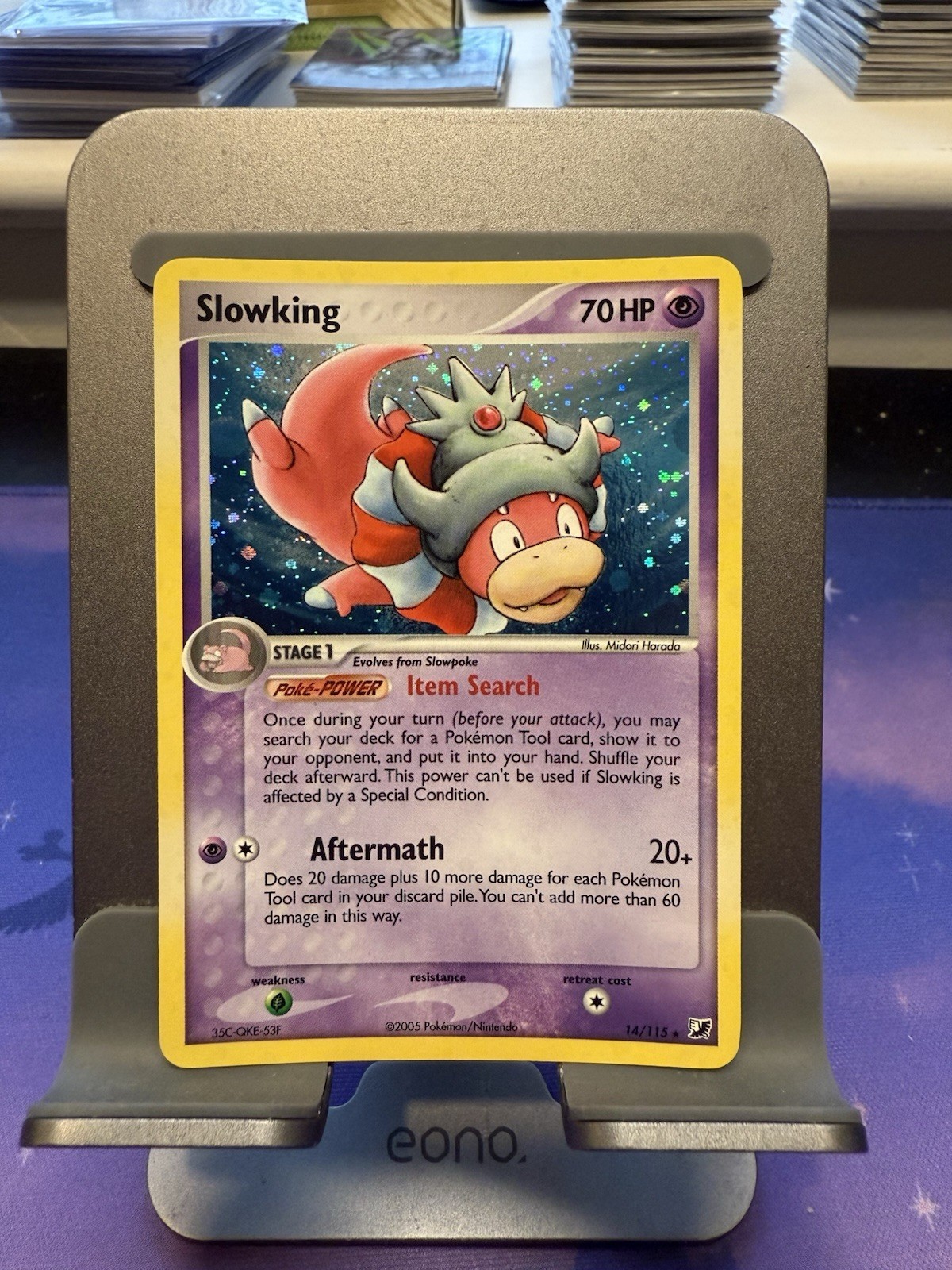 Pokemon Slowking 14/115 Holo Rare Unseen Forces Near Mint
