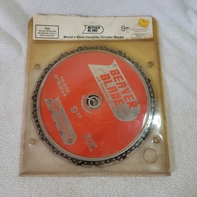 Saw-Tech Beaver Blade  9  10000 RPM Max USA For Brush Cutting 
