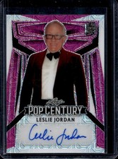 2023 Leaf Metal Pop Century Leslie Jordan Auto Mojo Pink #/7