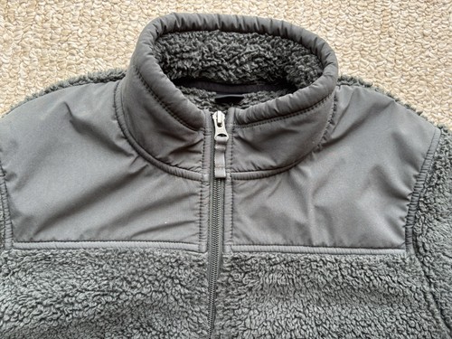 32 Degrees Heat Kids Boys Full Zip Sherpa Fleece Jacket Gray Large 14/16 - Picture 5 of 14
