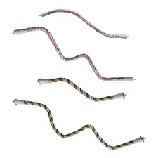 Climbing Ropes Bungee Bird Toys Bird Rope for Macaw