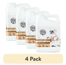  4 Pack Special Kitty Clumping Clay Cat Litter, Unscented, 20 lb
