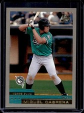 2000 Topps Traded & Rookies Miguel Cabrera Rookie RC #T40