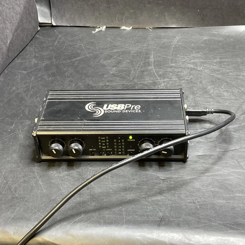 Sound Devices USBPre Audio Interface Gerät - funktioniert gut