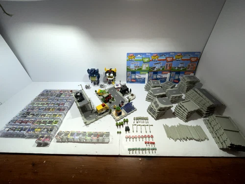 Funko Pop Bitty Pop Lot Town Vehicles and More FNAF Spongebob Batman Spider-Man