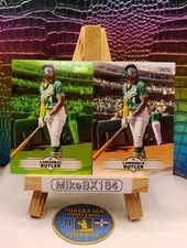 LAWRENCE BUTLER 2025 Stadium Club LIME GREEN & BASE CARD #78 Oakland Athletics