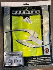 New Radians RADWEAR Mesh High Visibility Safety Vest Size Large Type R Class 2