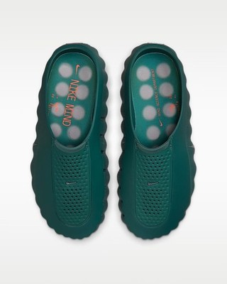 Nike Mind 001 Gorge Green Foam Casual Slip On Recovery Mule | eBay