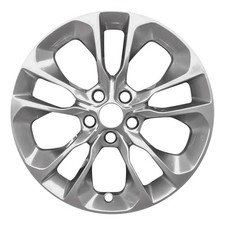 20x8 10 Spoke Refurbished Aluminum Wheel Painted Silver 560-02659