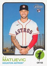 2022 Topps Heritage #561 J.J. Matijevic
