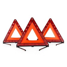 DEDC Warning Triangle, Foldable Safety Triangle, Triple Warning Kit, Warning ...