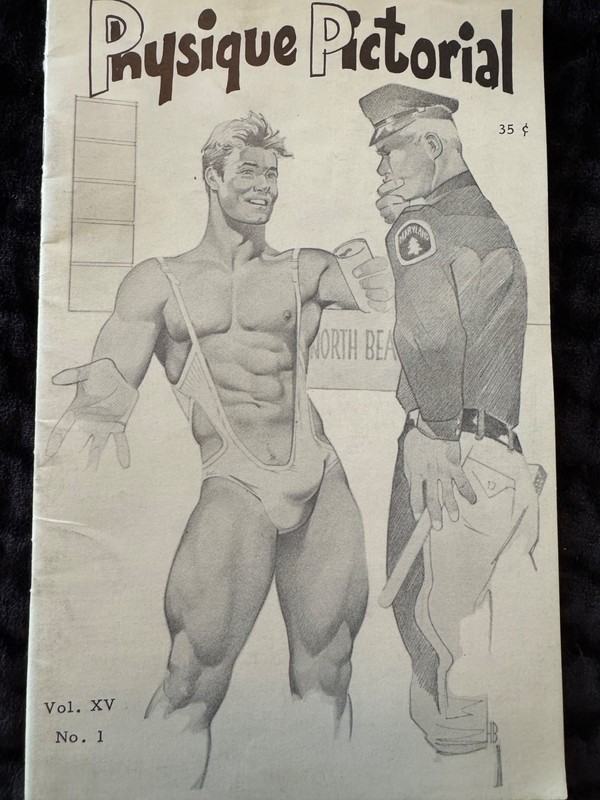 PHYSIQUE PICTORIAL MAGAZINE  VOL. 15 N. 1  OCT 65 HARRY BUSH