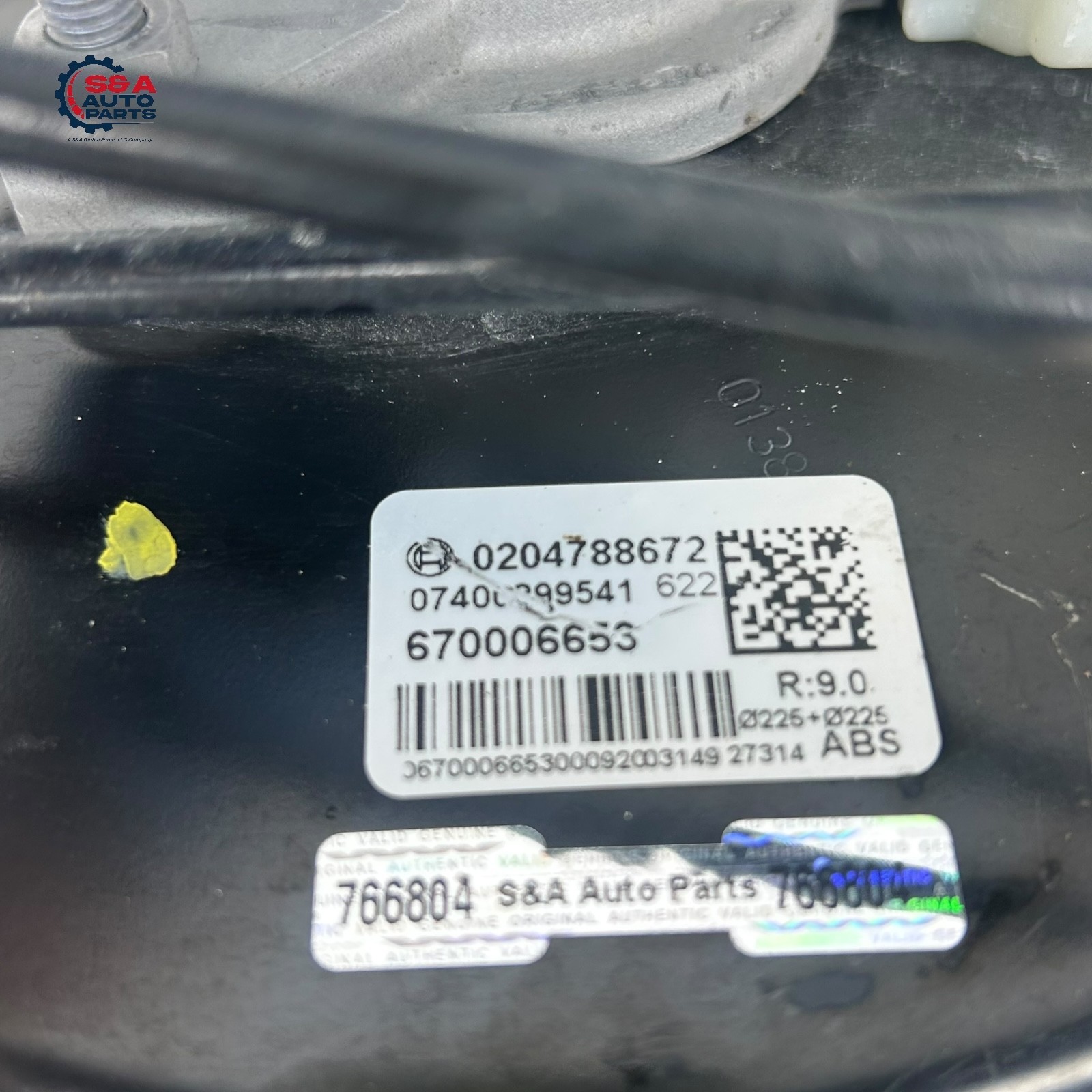 2014 - 2020 MASERATI GHIBLI BRAKE MASTER CYLINDER & BOOSTER & RESERVOIR OEM