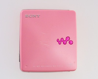 Sony MZ-EH50 PINK Hi-MD MiniDisc Player [DEMO / PLAYS]