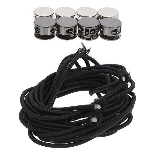 4 Sets Spring Cord Locks Metal Spring Buckles Adjustable Drawstring Buttons - Picture 7 of 12