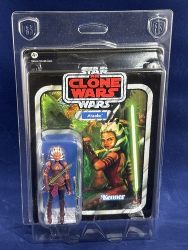 2012 Star Wars Clone Wars TVC VC102 Ahsoka Tano Unpunched MOC Foreign Variant