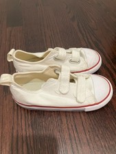 Converse Chuck Taylor All Star Toddler Kid Shoes, White, Size 10 Toddler