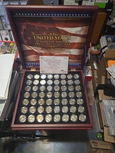 United States 50 States of America and DC and US Teletories, Coins Layers...