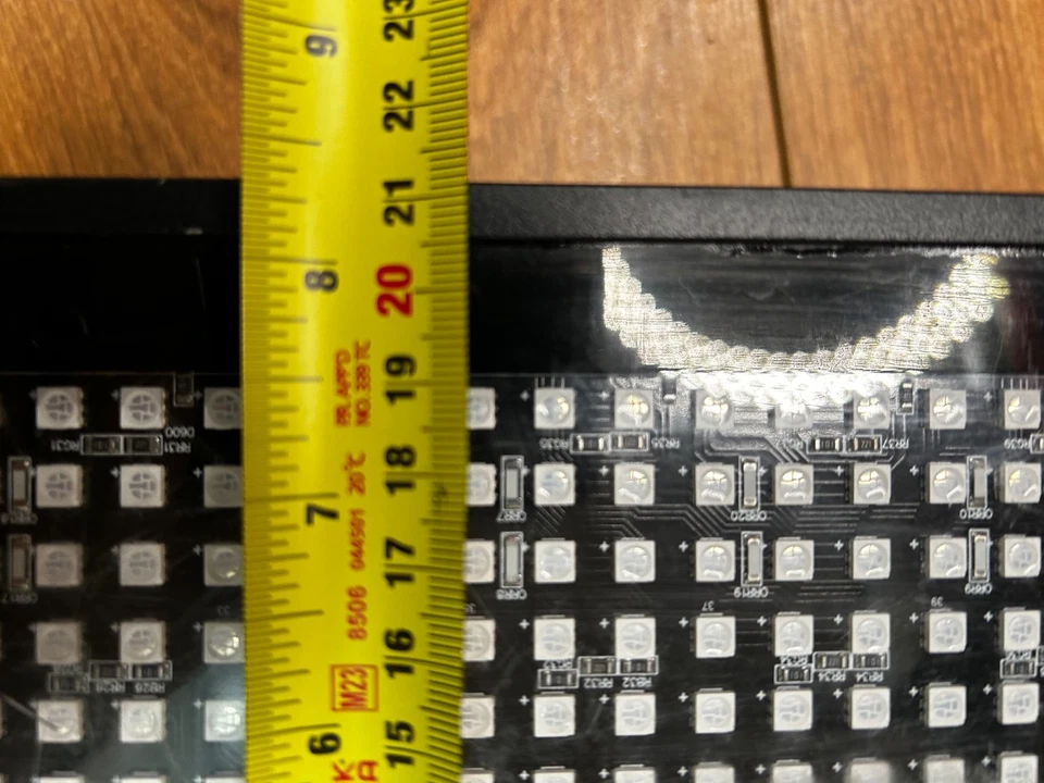 DMX Controlled LED Strobe Light Power Con Connector Tested And Working  - Image 3 of 4